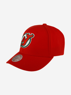 Бейсболка MITCHELL NESS HHSS5370-NJDYYPPPRED1 New Jersey Devils NHL (красный), Красный Mitchell&Ness