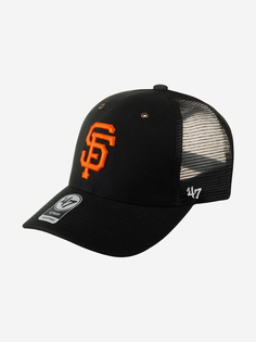Бейсболка с сеточкой 47 BRAND Carhartt collab San Francisco Giants MLB (черный), Черный 47