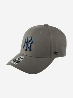 Бейсболка 47 BRAND B-MVPSP17WBP-CCNR New York Yankees MLB (серый), Серый 47