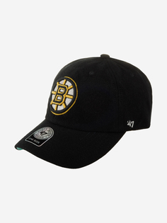 Бейсболка 47 BRAND H-BRKSB01WMS-BK Boston Bruins NHL (черный), Черный 47
