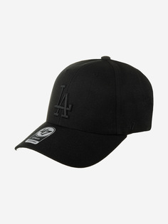 Бейсболка 47 BRAND B-MPDTP12WBP-BKB Los Angeles Dodgers MLB (черный), Черный 47