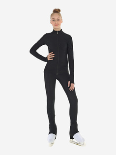 Костюм спортивный для фигуристов "НУАР" IceDress, Черный