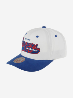 Бейсболка MITCHELL NESS HHSS7285-NYAYYPPPWHIT New York Rangers NHL (синий), Синий Mitchell&Ness