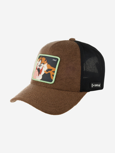 Бейсболка с сеточкой CAPSLAB CL/LOO8/1/CT/TAZ3 Looney Tunes Taz (коричневый), Коричневый Capslab®