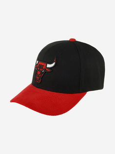 Бейсболка MITCHELL NESS HP7976-CBUBLCK Chicago Bulls NBA (черный), Черный Mitchell&Ness