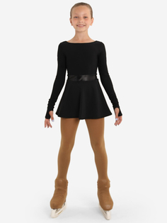 Платье для фигурного катания "Адажио" IceDress, Черный