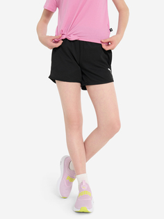 Шорты для девочек PUMA Active, Черный
