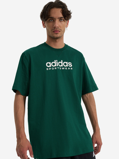 Футболка мужская adidas, Зеленый