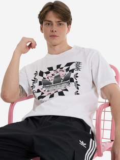 Футболка мужская adidas Trefoil Gfx, Белый