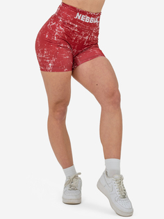 Шорты спортивные женские Ne High waisted leggings shorts 5″ HAMMIES 615, Красный Nebbia