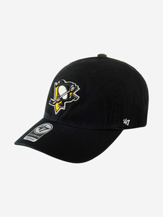 Бейсболка 47 BRAND H-RGW15GWS-BK Pittsburgh Penguins NHL (черный), Черный 47