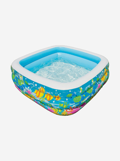 Надувной бассейн для детей Intex 57471NP "Sea Aquarium Pool" 159x159x50см, 3+, Голубой