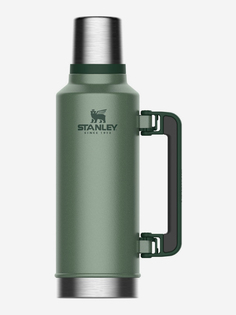 Термос для напитков Stanley Classic 1900 мл с ручкой, Зеленый