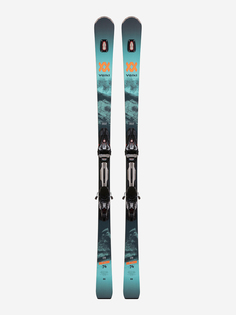 Горные лыжи с креплениями Volkl Deacon 74 + rMotion2 12 GW 21/22, Голубой