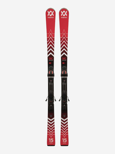 Горные лыжи с креплениями Volkl Racetiger SRC + vMotion 11GW 22/23, Красный