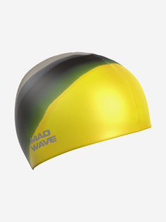Силиконовая шапочка Mad Wave Multi Adult, Желтый