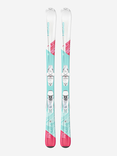 Горные лыжи с креплениями Head Joy SLR Pro White/Mint + SLR 4.5 (67-107) 20/21, Голубой