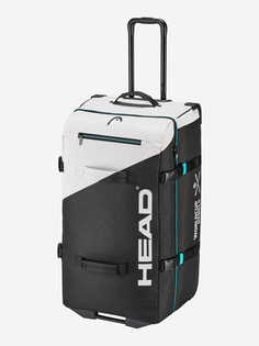 Сумка Racing на колесах большая Head Rebels Travel Bag, 120 литров, Черный