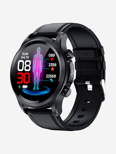 Фитнес-браслет HerzBand Elegance ECG-T 3 с режимом Холтер ЭКГ, Черный