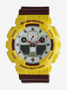 Спортивные часы Casio GA-100CS-9A, Желтый