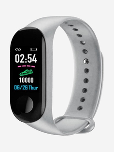 Смарт-часы BandRate Smart BRSM333PLBG с монитором кислорода в крови, календарем, ЧСС, Серый