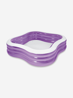 Бассейн надувной Intex детский, 229x229x56 см, фиолетовый, Фиолетовый
