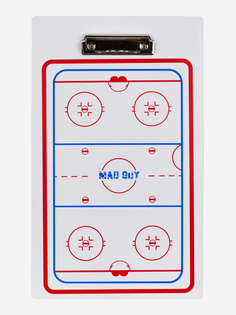 Доска тактическая MadGuy Hockey, Белый