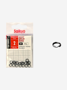 Заводное кольцо Saikyo SA-SR80-2 (1 упк. по 20 шт.), Черный