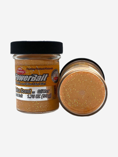 Паста форелевая Berkley PowerBait Select Glitter Trout Bait Salmon Egg/ Икра лосося 50gr, Оранжевый