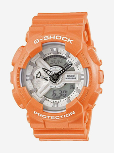 Спортивные часы Casio GA-110SG-4A, Оранжевый