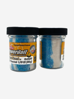Паста форелевая Berkley PowerBait Natural Scent Garlic Neon Blue/ Чеснок голубая 50gr, Голубой