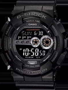 Спортивные часы Casio GD-100-1B, Черный