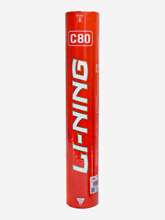 Воланы перьевые Li-Ning C80 (77) - 12шт., Белый
