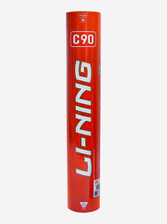 Воланы перьевые Li-Ning C90 (77) - 12шт., Белый