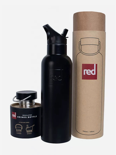 Бутылка-термос из нержавеющей стали Red Paddle DRINKS BOTTLE BLACK, Черный