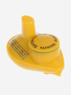 Датчик-кораблик для эхолотов Lucky 125 кГц, 7,8*5,5 см, Желтый