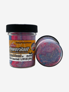 Паста форелевая Berkley PowerBait Natural Scent Garlic Captain America/ Капитан Америка 50gr, Розовый