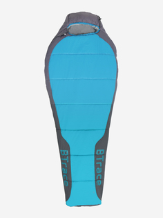 Спальный мешок BTrace Snug S size Правый, Правый,Серый/Синий, Синий