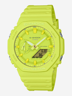 Спортивные часы Casio GA-2100-9A9, Желтый