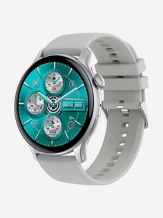 Умные часы CheckME Smart CMSHK85SGR с счетчиком калорий, таймером, фитнес-трекером, Серый