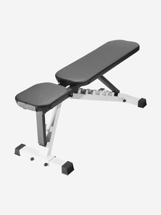 Скамья для жима Sportlim A1 Профи Черно-белая, Белый