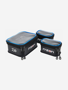 DAIWA Набор контейнеров NZon ACC Case Set 1 EVA 3шт, Черный
