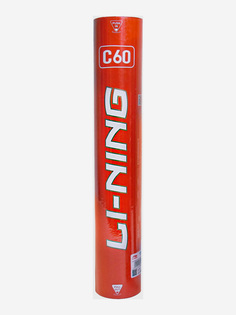 Воланы перьевые Li-Ning C60 (77) - 12шт., Белый