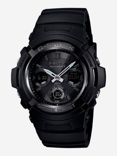 Спортивные часы Casio AWG-M100B-1A, Черный