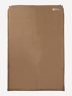 Ковер самонадувающийся BTrace Warm Pad Double188х130х5 см, Коричневый, Коричневый