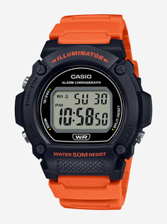 Наручные часы Casio W-219H-4A, Оранжевый