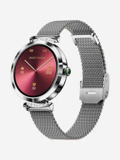 Умные часы CheckME Smart CMSNY22SS с погодным индикатором и счетчиком калорий, Серебряный