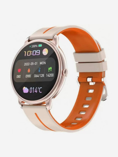 Умные часы CheckME Smart CMSKM60GOR с шагомером, будильником, фитнес-трекером, Бежевый
