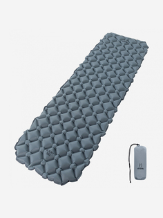 Коврик надувной 1008 MATTRESS, св. серый, 189х58х6 см, Серый Atepa