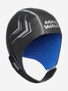 Шапка неопреновая Helmet, Черный Mad Wave